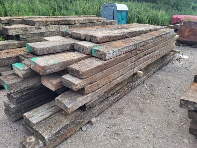 Approx 72x Railway Sleepers