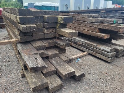Approx 72x Railway Sleepers - 3