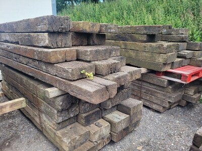 Approx 75x Railway Sleepers