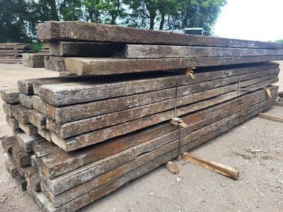 Approx 96x Railway Sleepers - 2