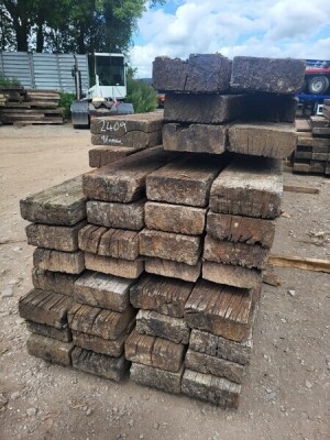 Approx 96x Railway Sleepers - 3