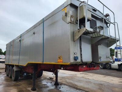 2010 Wilcox Triaxle Alloy Body Tipping Trailer