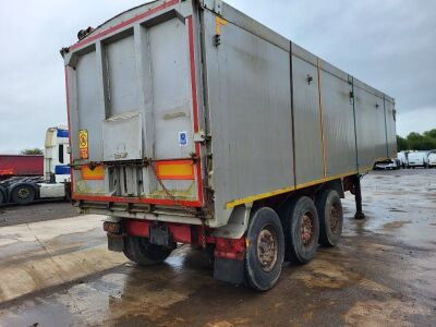 2010 Wilcox Triaxle Alloy Body Tipping Trailer - 4