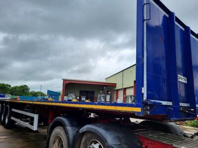 2006 SDC Triaxle Extendable Flat Trailer