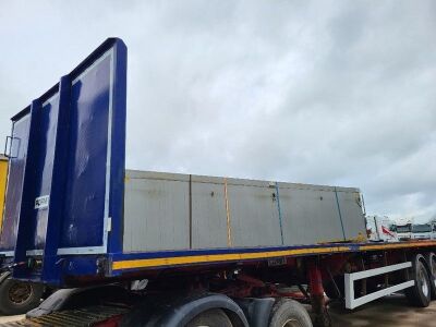 2006 SDC Triaxle Extendable Flat Trailer - 2