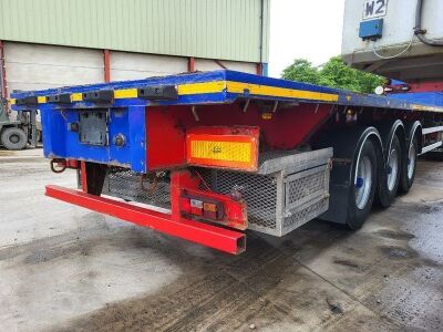 2006 SDC Triaxle Extendable Flat Trailer - 4