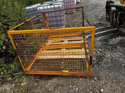 Twin Door Gas Bottle Storage Cage