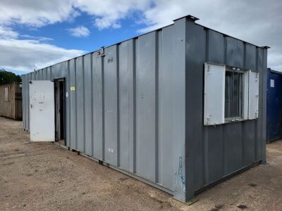 30ft x 10ft Changing Room Anti Vandal Cabin