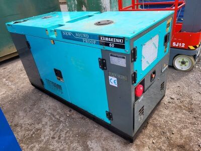 2022 Kawakenki KK60 60Kva Silent Diesel Generator - 2