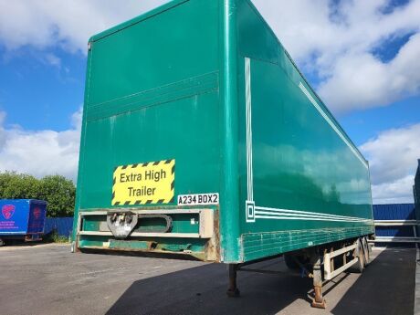 2007 Montracon Tandem Axle Box Trailer