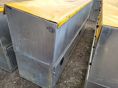 4x Alloy Tool Boxes - 5