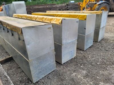 4x Alloy Tool Boxes - 7