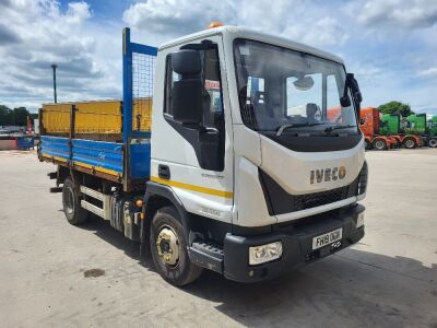 2019 Iveco 75 E16 Euro 6 7.5 ton Insulated Tipper