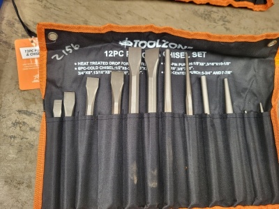 12pc Punch & Chisel Set