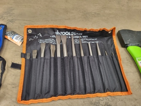 12pc Punch & Chisel Set