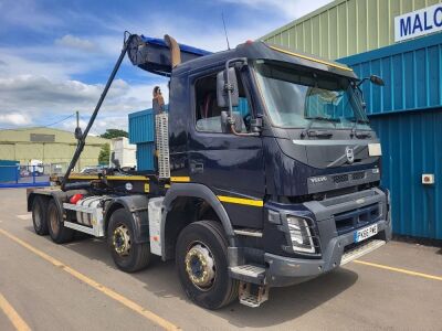 2017 Volvo FMX 8x4 Hook Loader