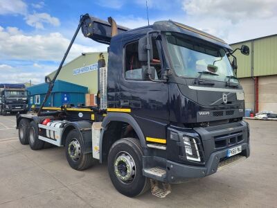 2017 Volvo FMX 8x4 Hook Loader