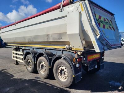 2014 Kelberg Triaxle Bathtub Aggregate Tipping Trailer - 4