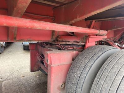 1991 Nooteboom OVB-48W Triaxle Extending Flat Trailer - 7