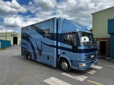 2002 Iveco Cargo Tector 75E17 4x2 Horsebox