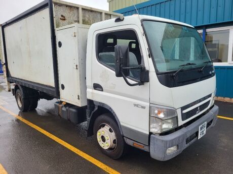 2011 Mitsubishi Fuso Canter 7C15 Box Van Tipper