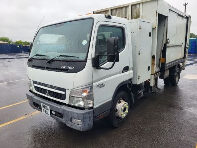 2011 Mitsubishi Fuso Canter 7C15 Box Van Tipper - 2