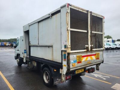 2011 Mitsubishi Fuso Canter 7C15 Box Van Tipper - 3