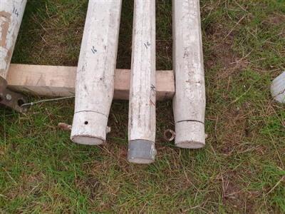 3 x 10' Middle Lining Poles - 2