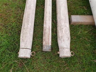 3 x 10' Middle Lining Poles - 3