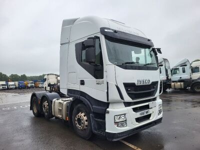 2017 Iveco Stralis 460E6 6x2 Midlift Tractor Unit