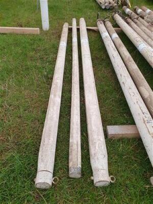 3 x 10' Middle Lining Poles - 4