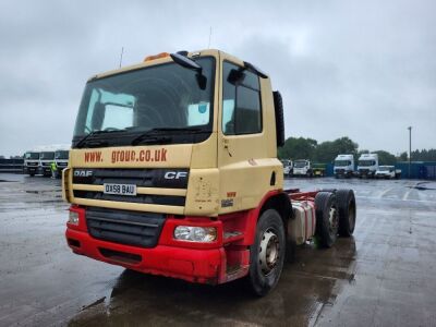 2008 DAF CF75.250 6x2 Second Steer Chassis Cab - 2