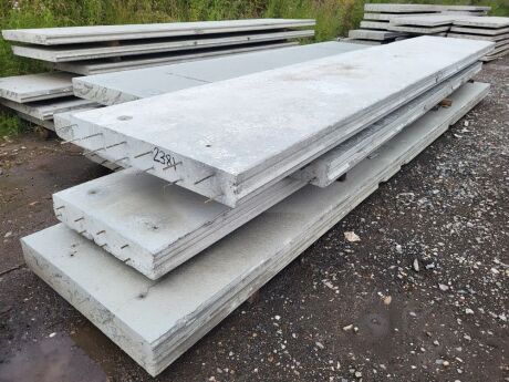 4x Concrete Panels