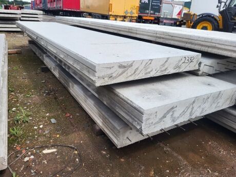 3x Concrete Panels