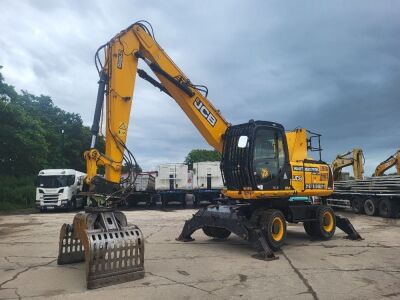 2018 JCB JS20MH T4F Wheeled Excavator