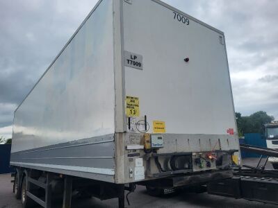 2012 Montracon Tandem Axle Urban Fridge Trailer