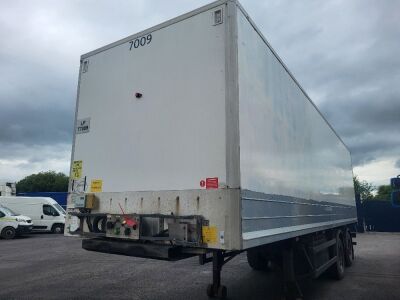 2012 Montracon Tandem Axle Urban Fridge Trailer - 2