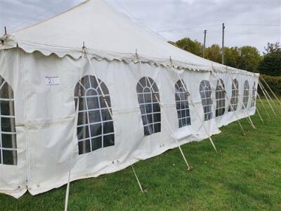 Complete 40ft x 80ft Traditional Pole Marquee - 2