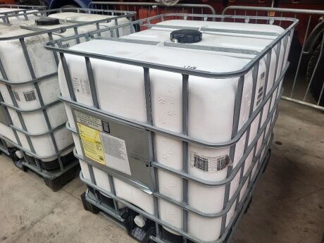 1000ltr IBC of Shell Turbo 7 Oil