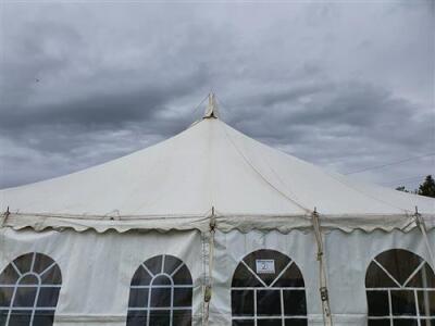 Complete 40ft x 80ft Traditional Pole Marquee - 3