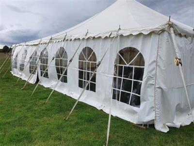 Complete 40ft x 80ft Traditional Pole Marquee - 4