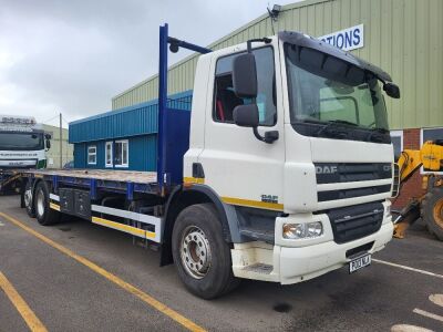 2013 DAF CF 75.310 Beaver Tail 6x2 Rigid