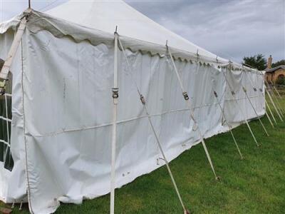 Complete 40ft x 80ft Traditional Pole Marquee - 5