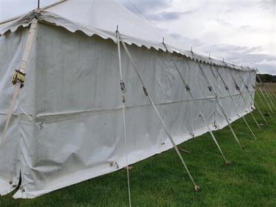 Complete 40ft x 80ft Traditional Pole Marquee - 9