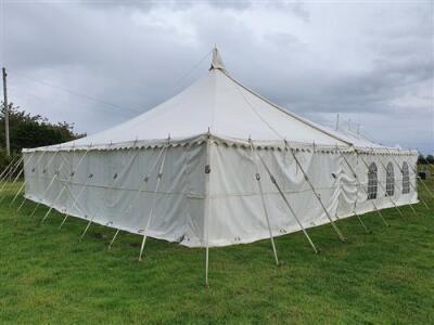 Complete 40ft x 80ft Traditional Pole Marquee - 14