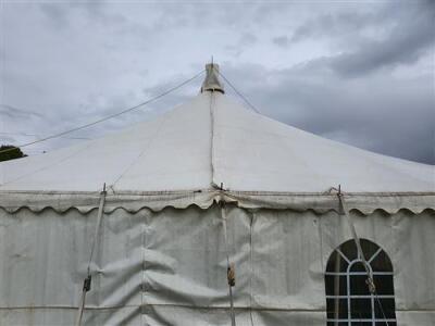 Complete 40ft x 80ft Traditional Pole Marquee - 16