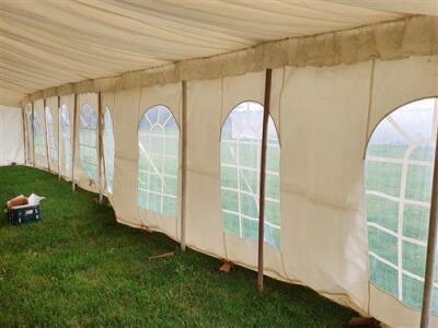 Complete 40ft x 80ft Traditional Pole Marquee - 17