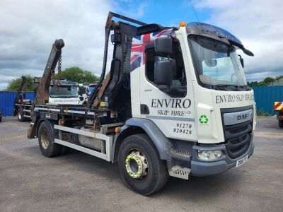 2018 DAF LF260 4x2 Telescopic Skip Loader