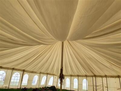 Complete 40ft x 80ft Traditional Pole Marquee - 24