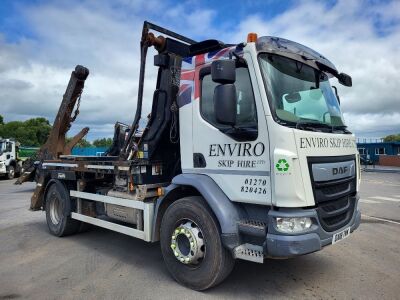 2018 DAF LF260 4x2 Telescopic Skip Loader